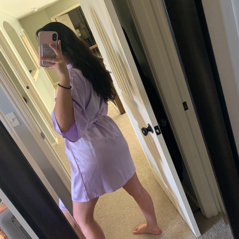 Alpha Xi Delta Silk Robe - Picture 4 of 5